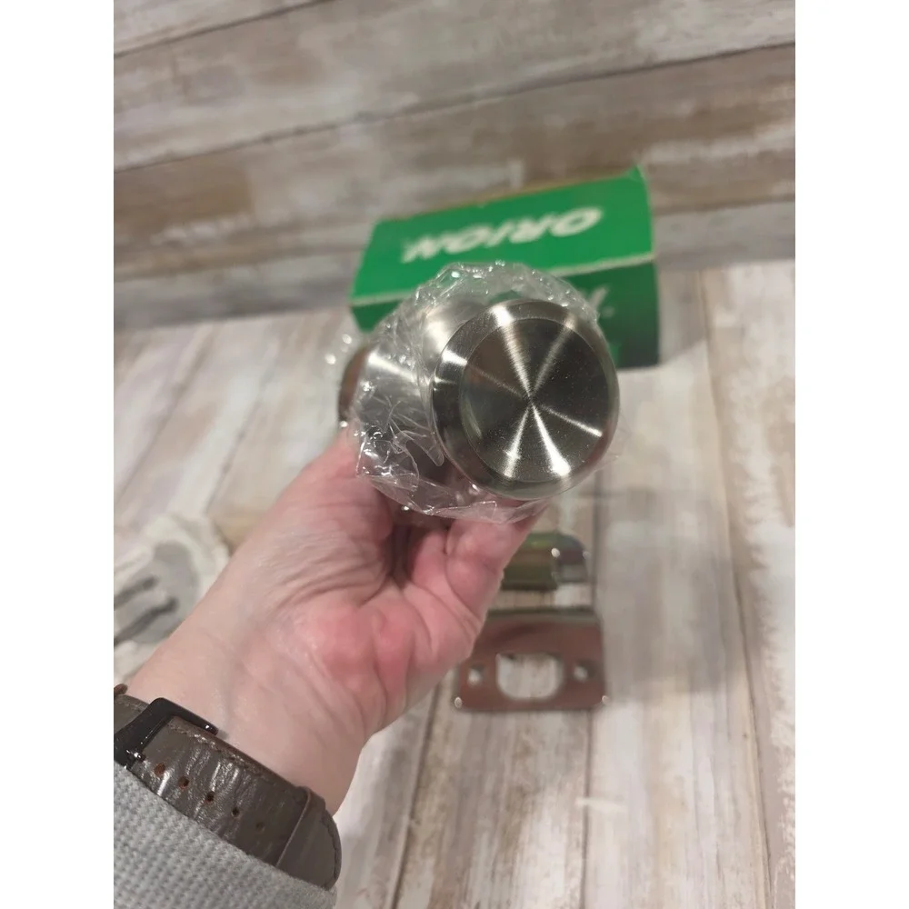 ORION‎ Passage Door Knob Set US32D Satin Nickel Hardware Bp-101-XN-7/8-US32D